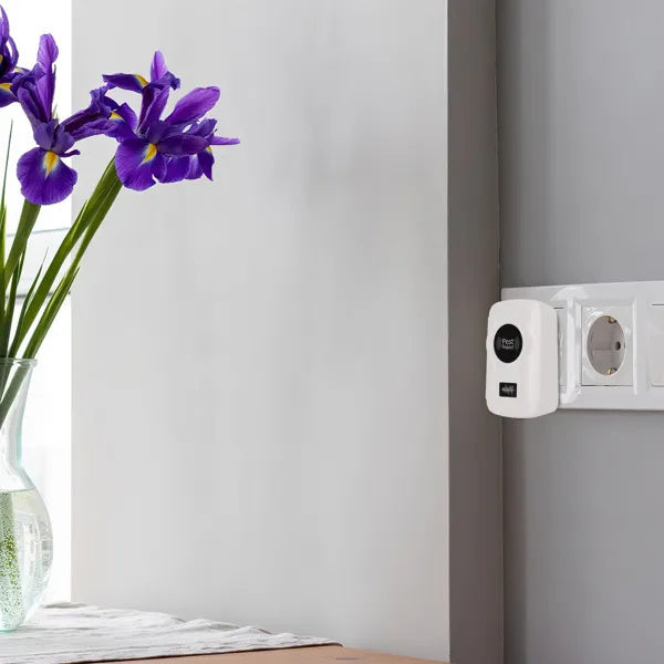 6-Pack Ultrasonic Insect Repellent - Dual Sound-Wave Tech, 3-Mode Switch, 32 - 120kHz Frequencies, Ideal For Full Home Coverage, Safe For Home With Kids - Plug-in Indoor Bug & Rodent Repeller